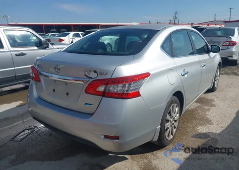 2014 Nissan Sentra Fe+ S/Fe+ Sv/S/Sl/Sr/Sv из США, поврежденный, VIN 3N1AB7AP3EY236547
